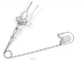 Nadel / Needle, Illustration / cartoon